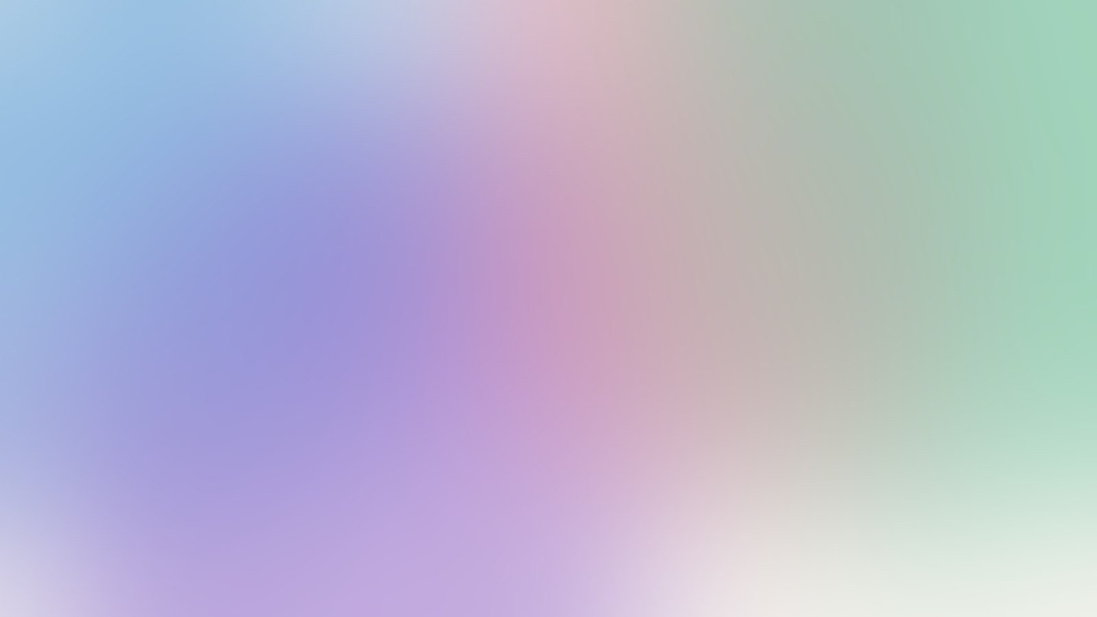 Gentle waves of colour on a pale background