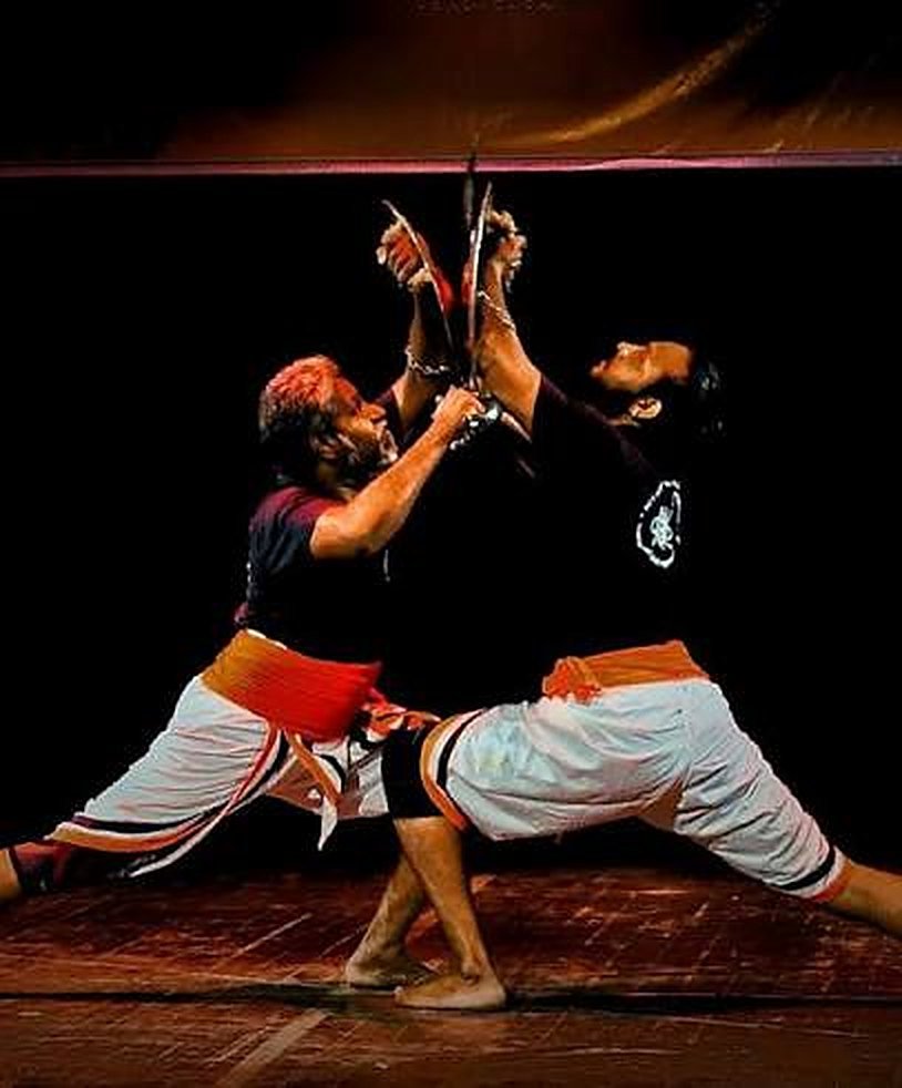 A Kalaripayattu session from our Tann aur Mann program